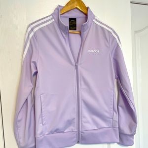 Adidas Essentials Track Jacket Purple Size S